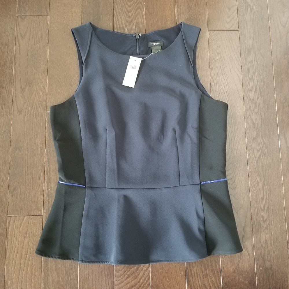 Ann Taylor Factory Peplum Top